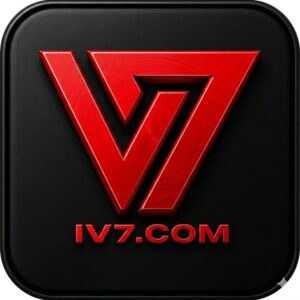 IV7 App home screen displaying user dashboard, login option, and gaming platform features